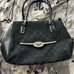 Vintage coach bag in Black